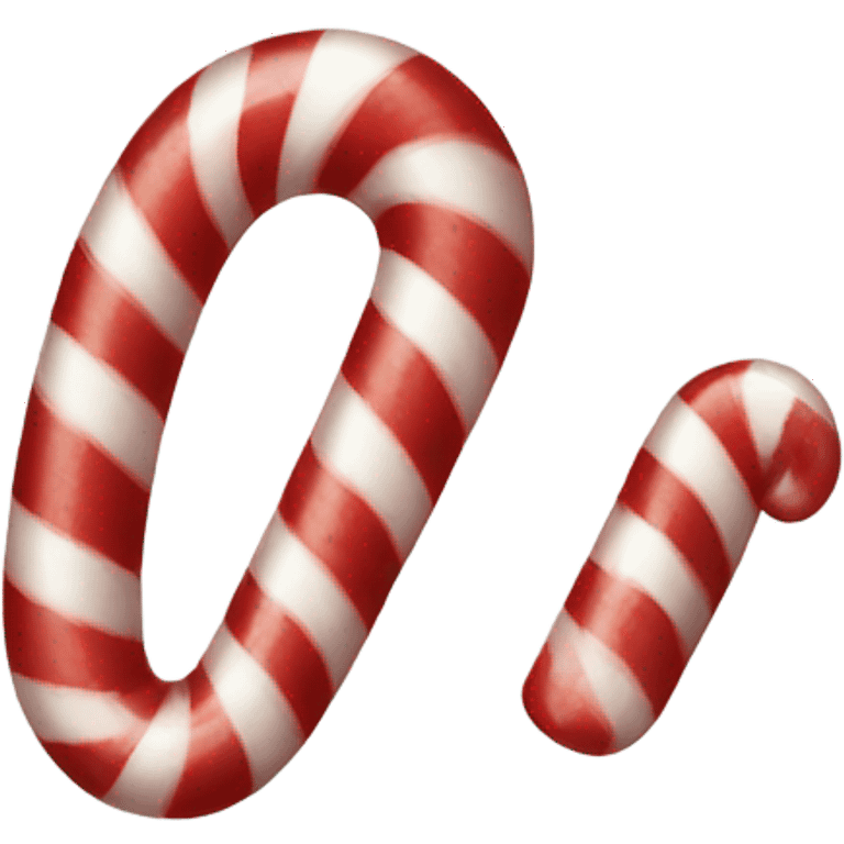 peppermint candy cane emoji