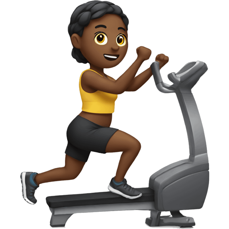 Working out emoji