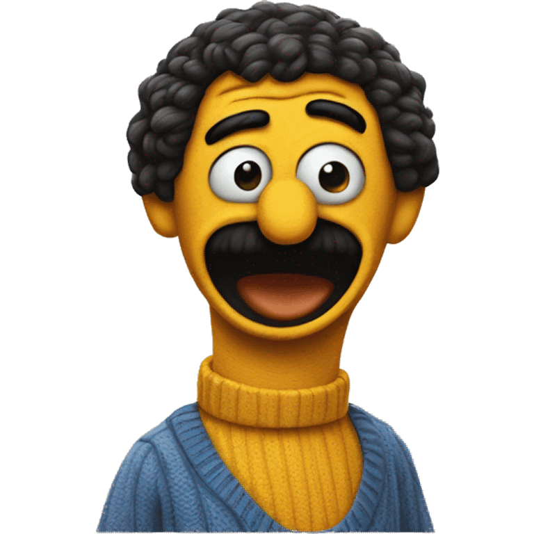 Bert from Sesame Street who looks crazy Bert from Sesame Street who looks crazy Bert from Sesame Street who looks crazy emoji