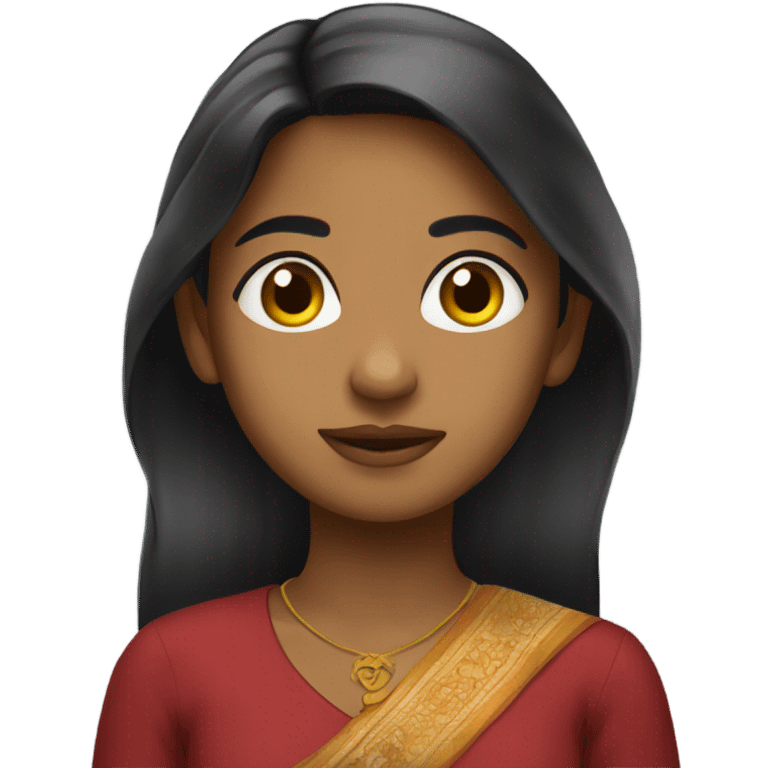 Sri Lankan girl emoji