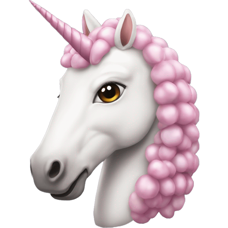 Lychee unicorn emoji