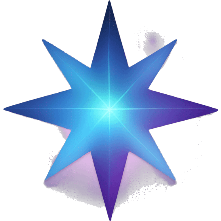 gradient north star emoji