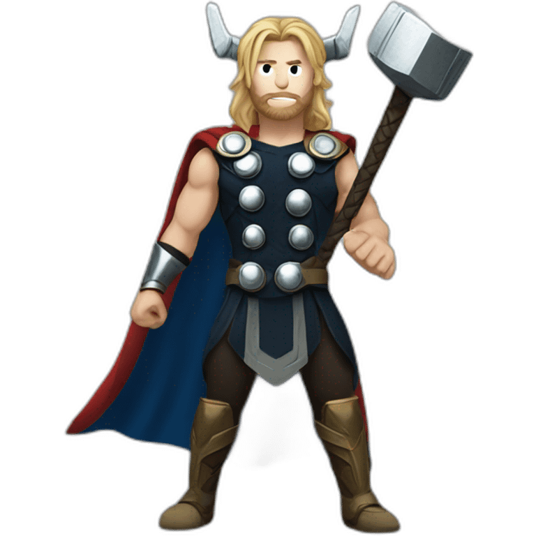 fullbody thor emoji