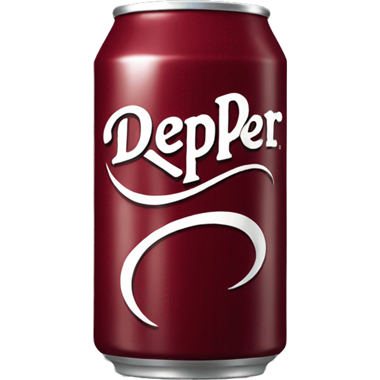 Dr Pepper can  emoji