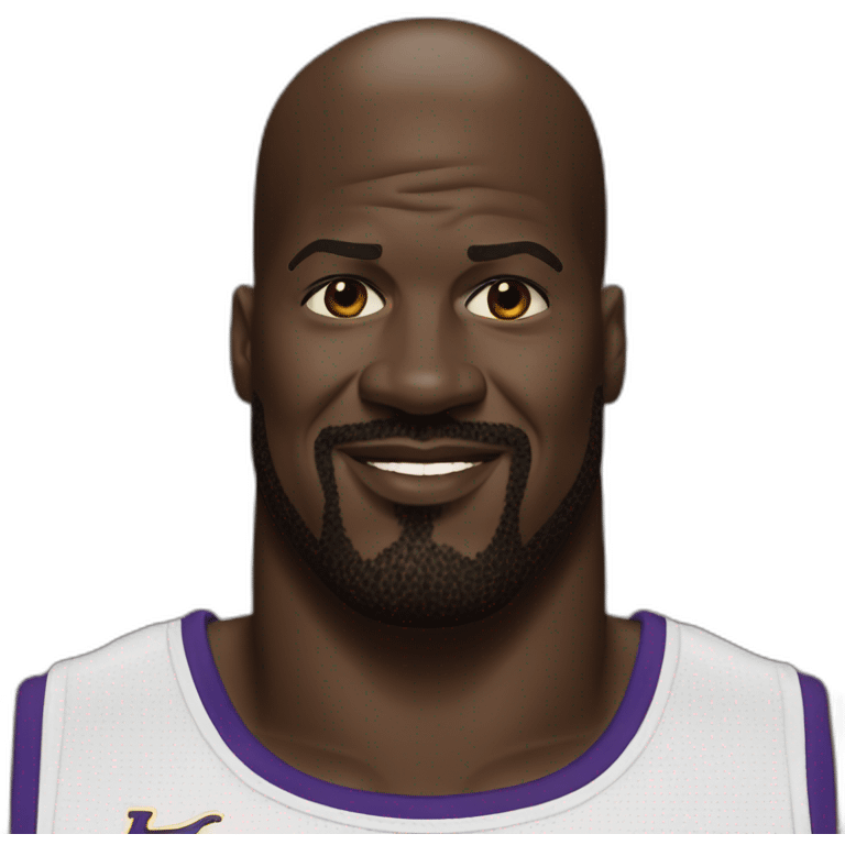 Shaquille o'neal emoji