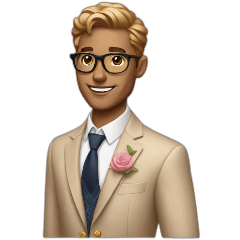 rich preppy emoji