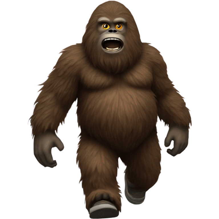 Bigfoot in space emoji