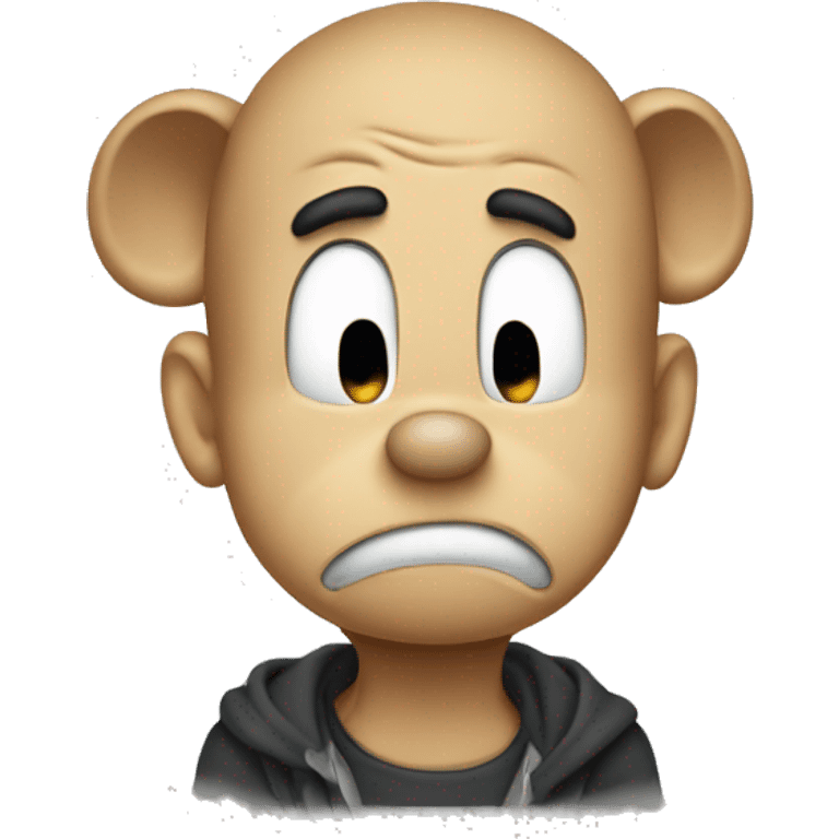 Sad Micky mouse  emoji