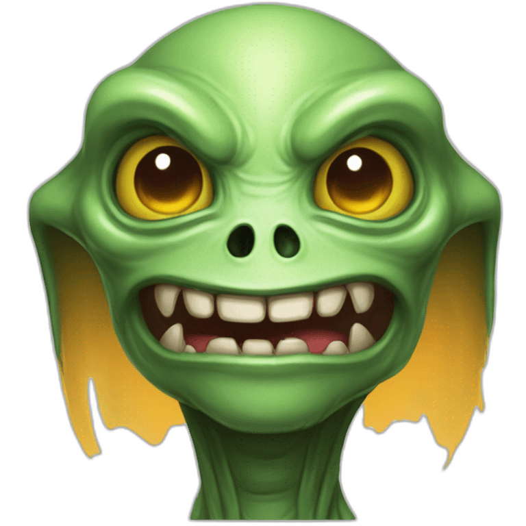 Alien character for RPG game  inspired by Hearthstone  emoji