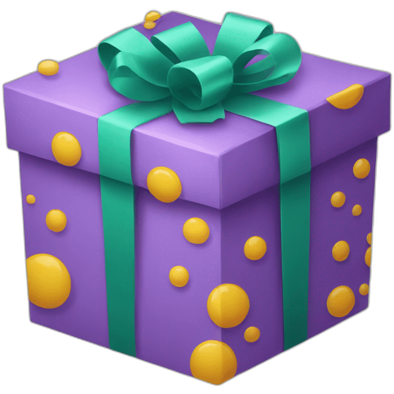 Half Opened gift box emoji