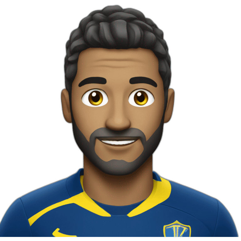 soccer player boca juniors  emoji