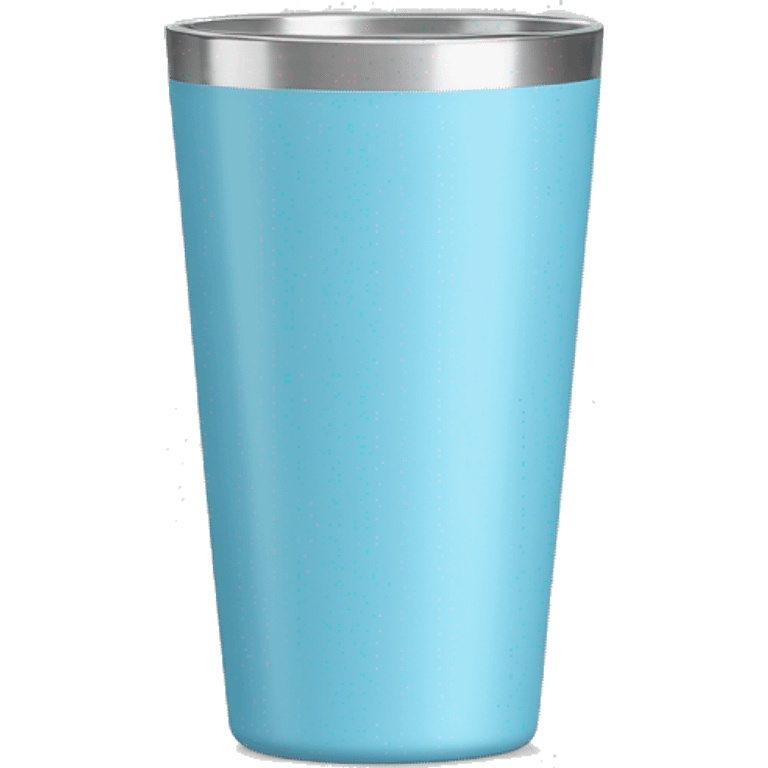 pale blue tumbler emoji