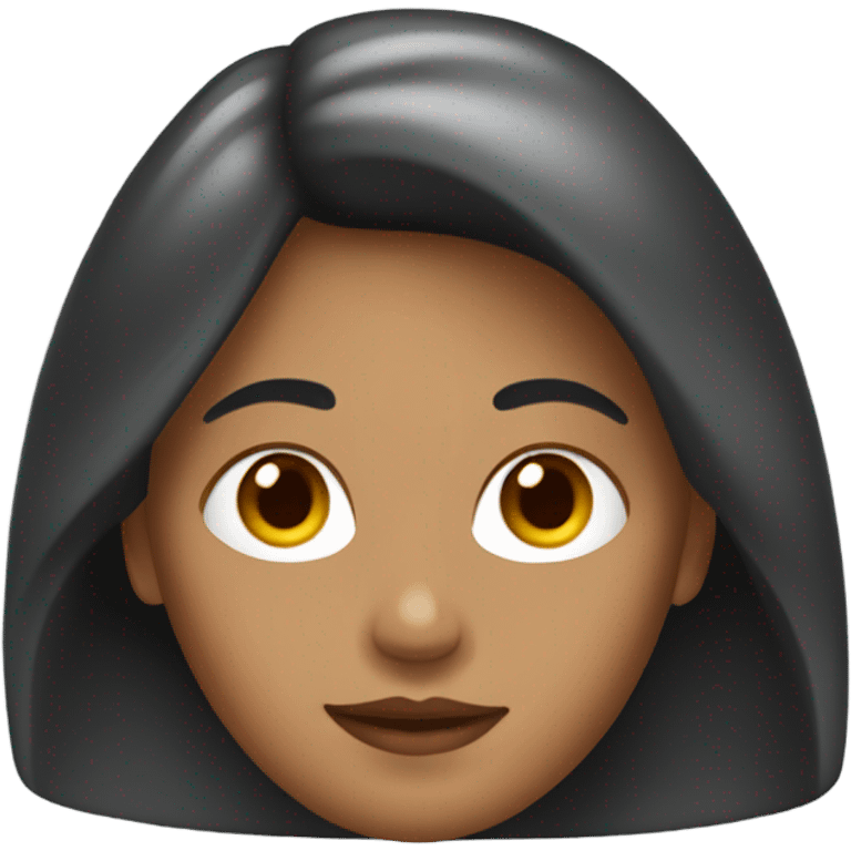 Cara de mujer con el pelo rojo y de piel blanca  emoji