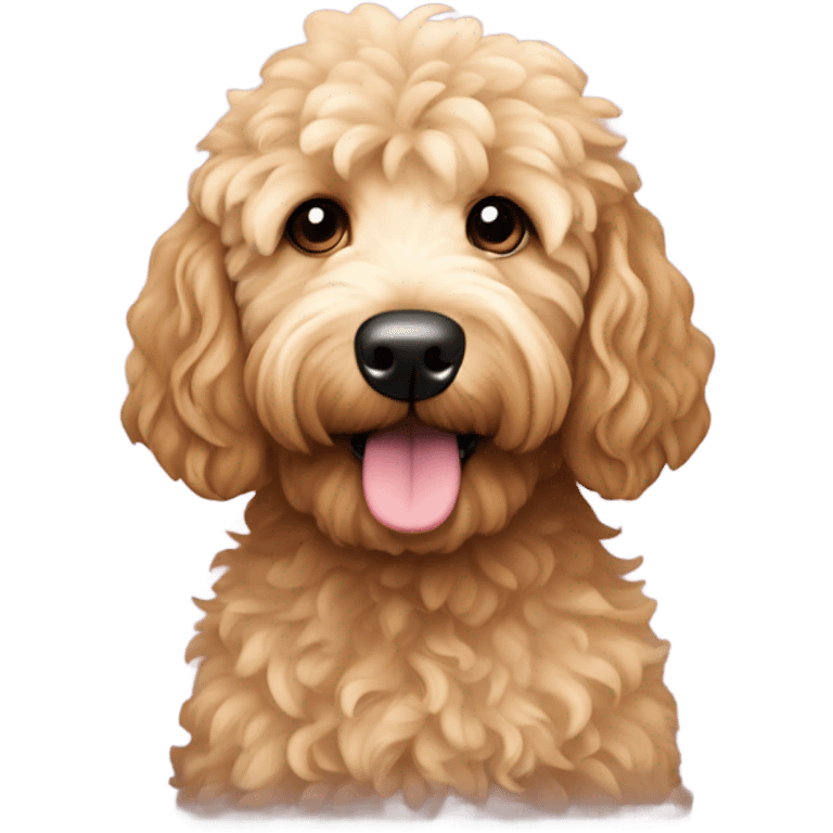 Mini Goldendoodle emoji