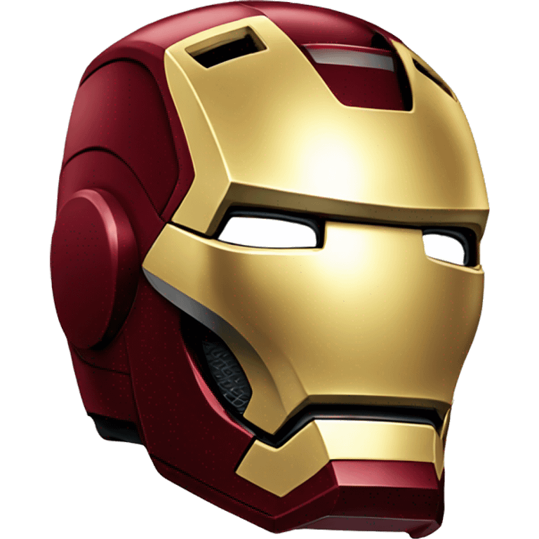 Iron man helmet  emoji