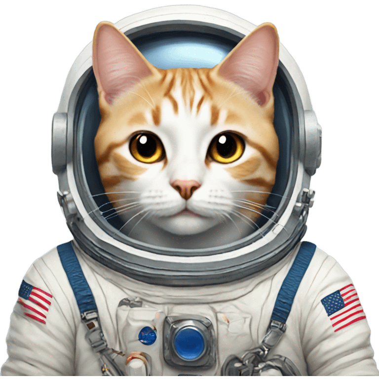 astronaut cat emoji