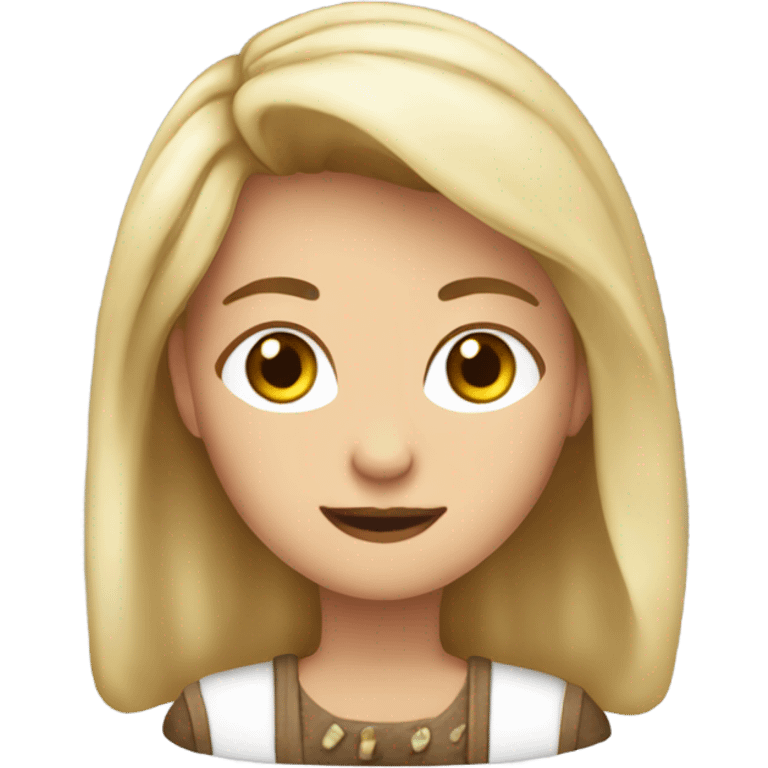 Žena koja kuva ručak emoji