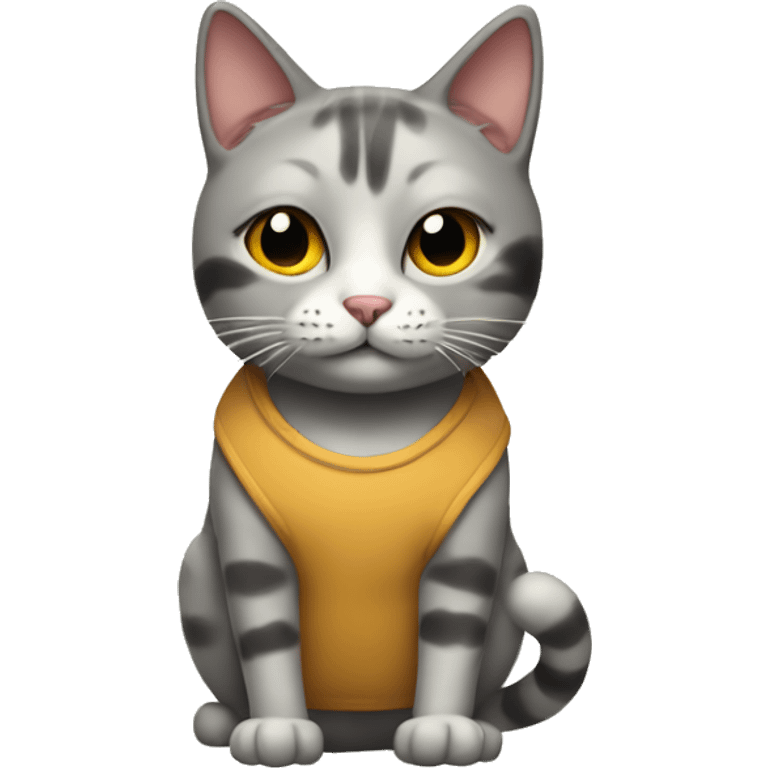 A cat fused with a house at the hip emoji