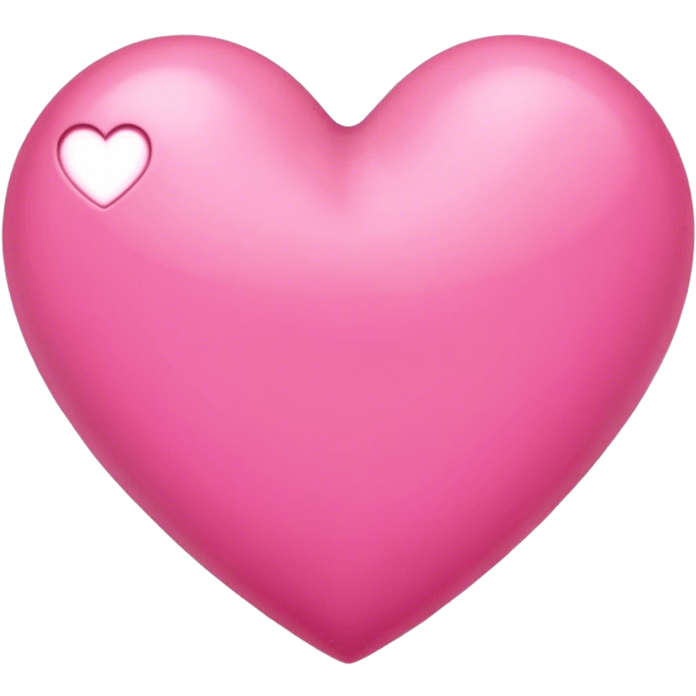 Pink heart emoji