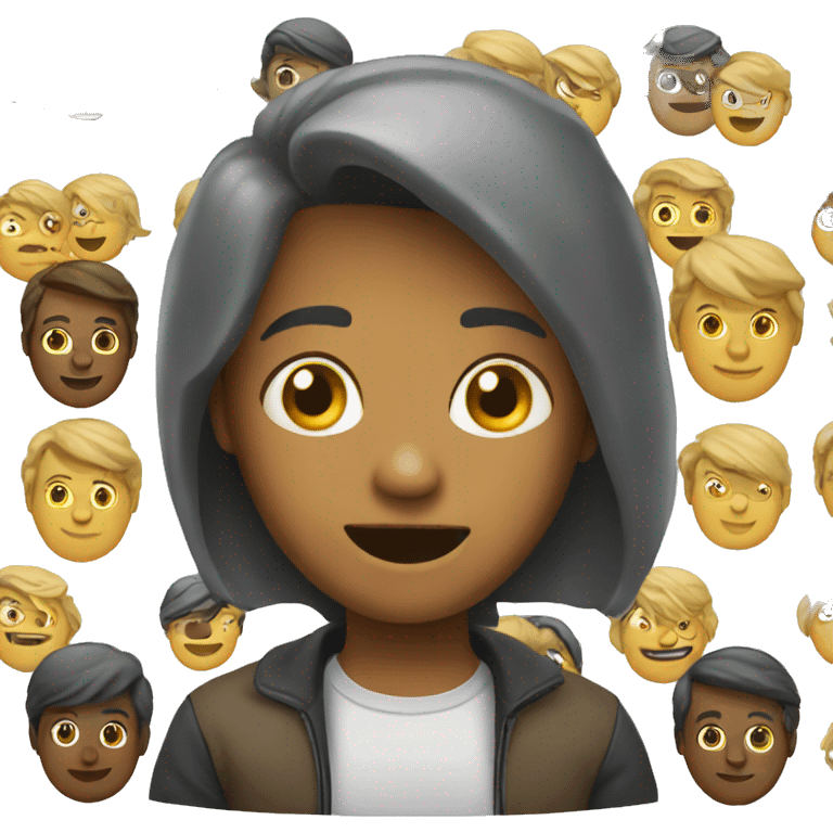 emoji with mobile app  emoji