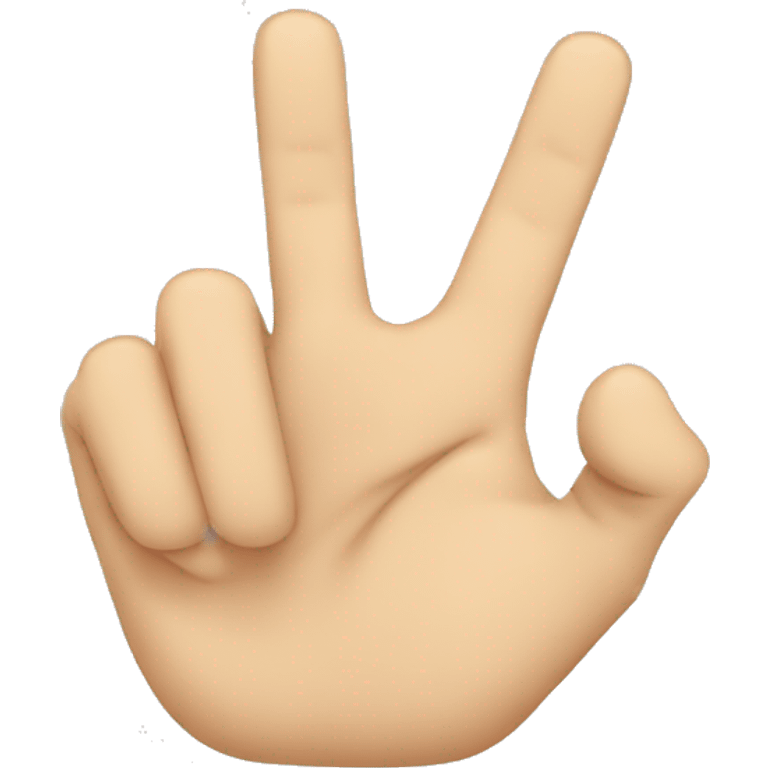 hand sign of muryo kusho emoji