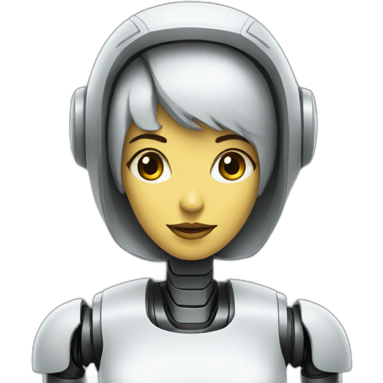 women robot  emoji