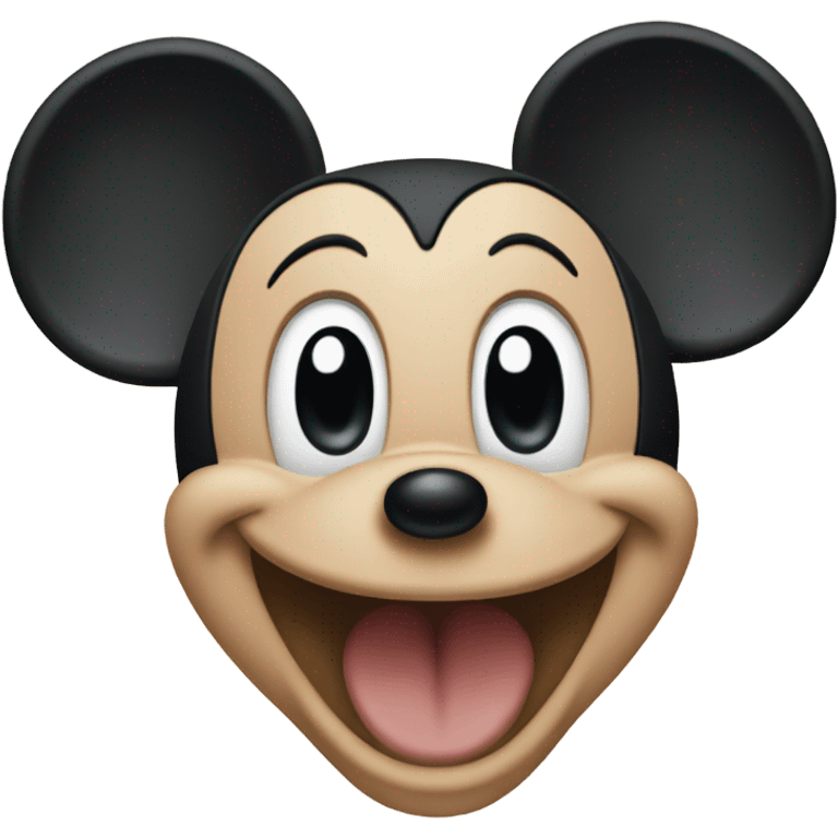 Mickey Mouse emoji