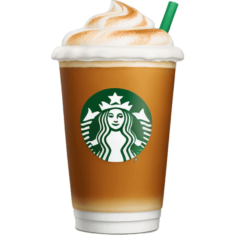 starbucks pumpkin latte emoji