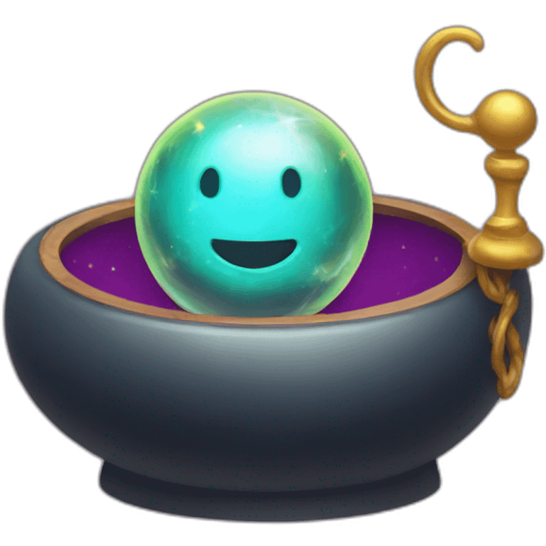 magic ward and magic ball emoji