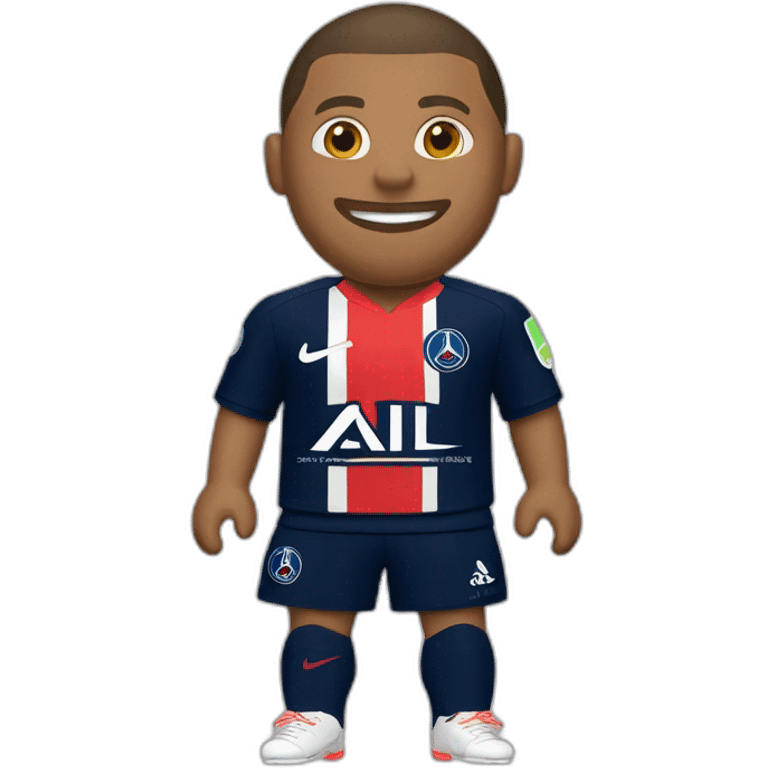 Mbappe maillot du psg emoji