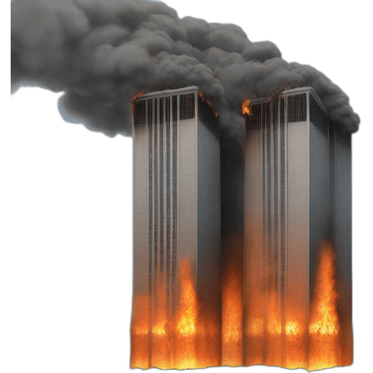 dsd twin towers burning_ddd33431244 emoji