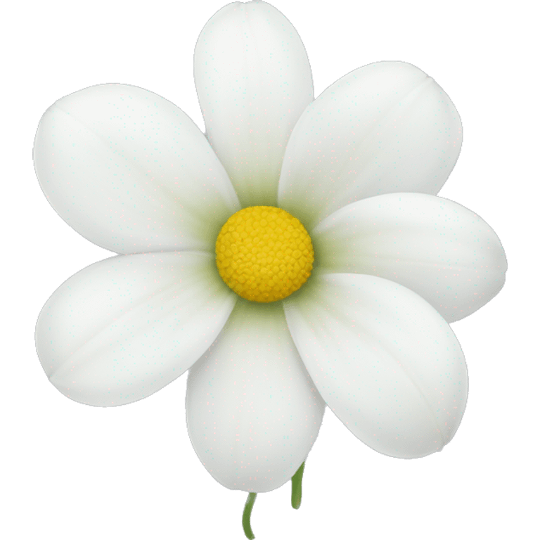 white flower emoji