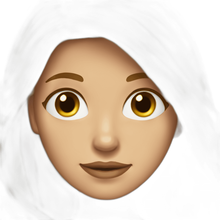 Woman-long-hair-with-your-yorkshire emoji