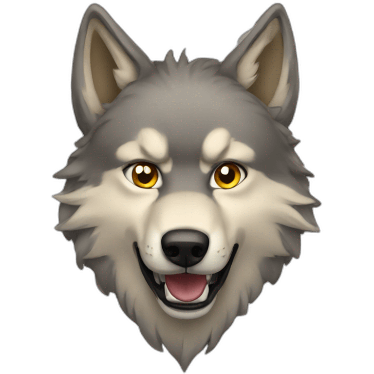 super wolf emoji