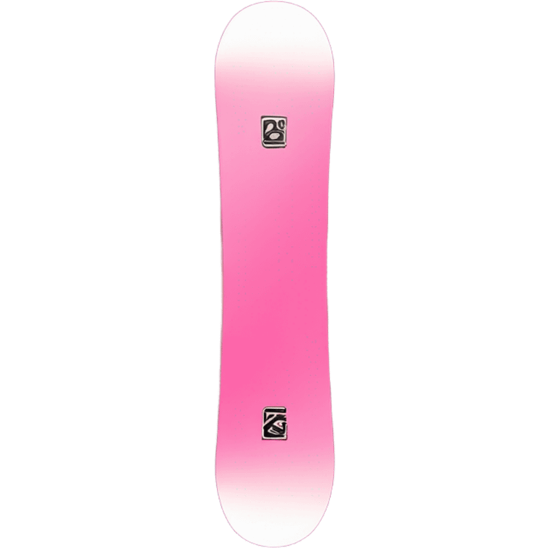 Pink snowboard  emoji