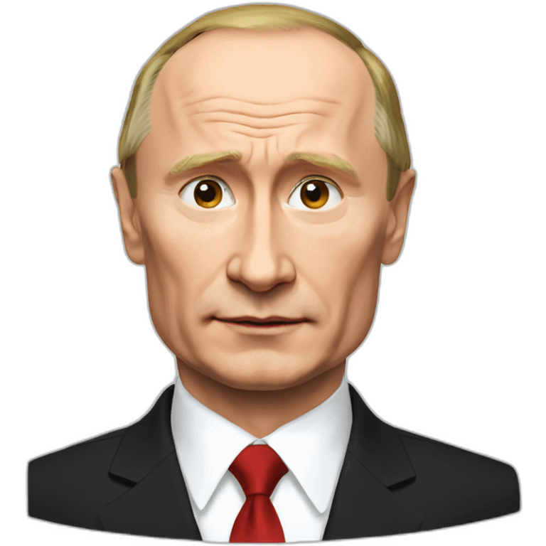 red putin emoji