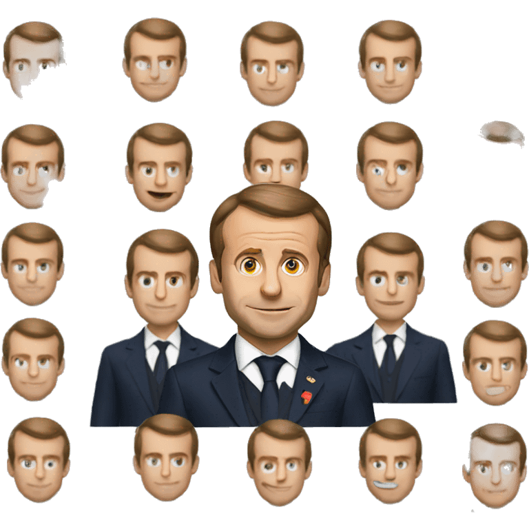 emmanuel macron emoji