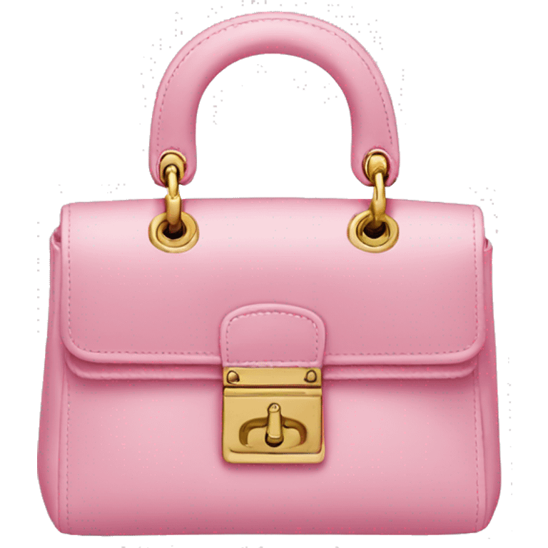 pink dior bag emoji