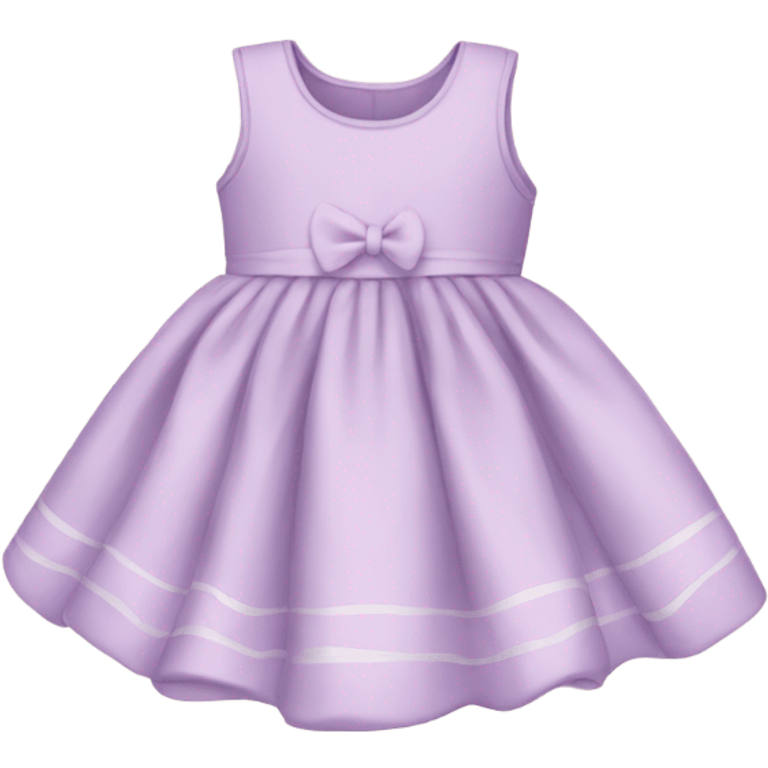 Baby dress emoji