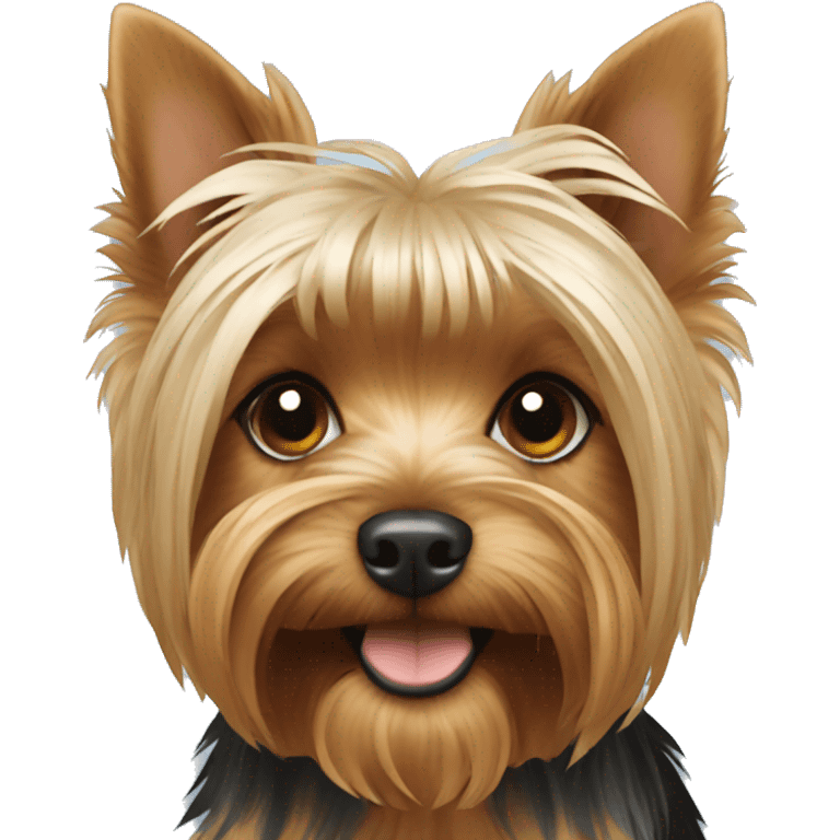 Yorkshire terrier emoji