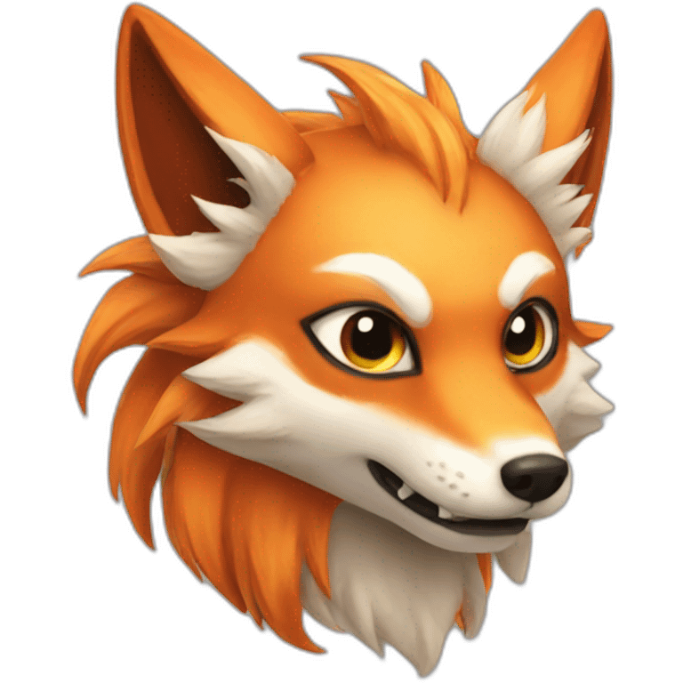 nine tails fox emoji