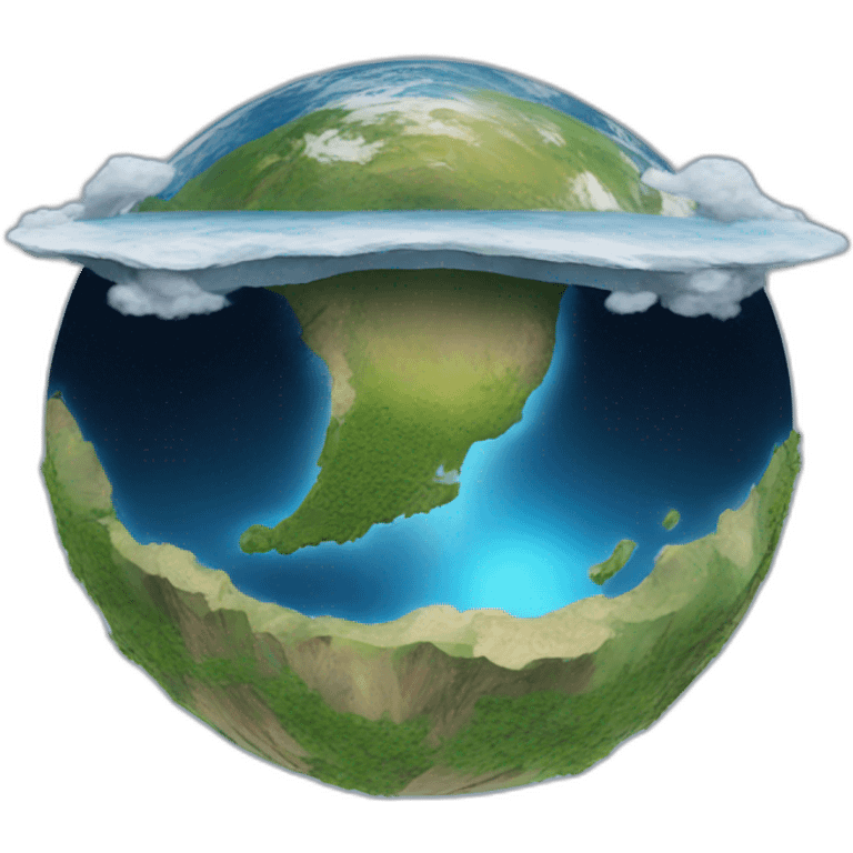 flat earth emoji