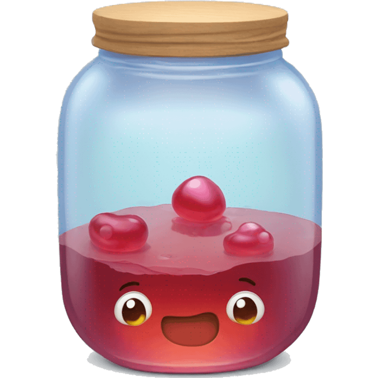 thinking jar of jelly emoji