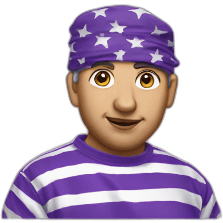 Prison Mike wearing a bandana emoji