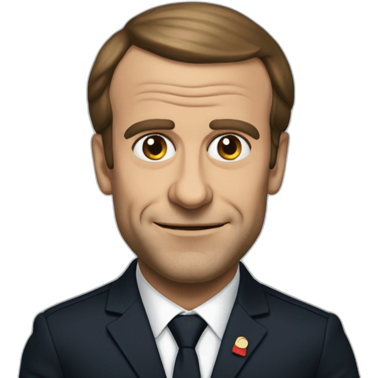 evil macron emoji