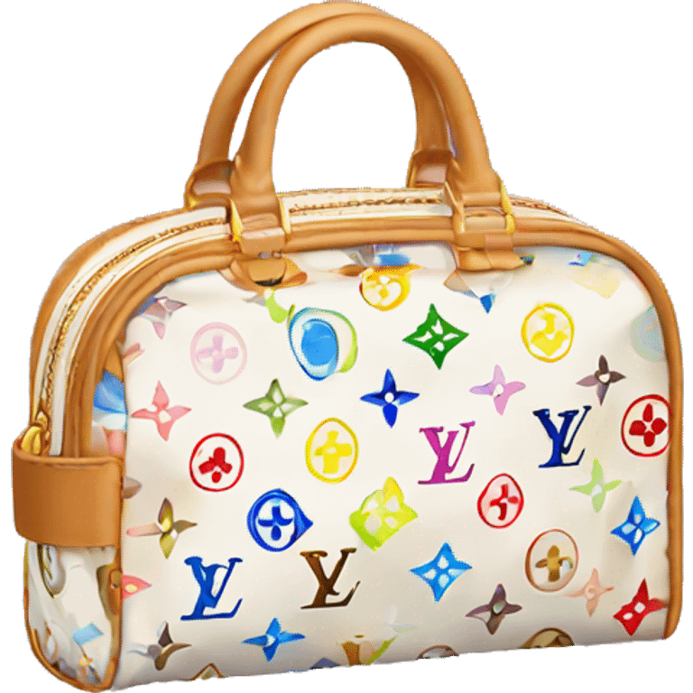 Louis Vuitton cosmetic bag  emoji