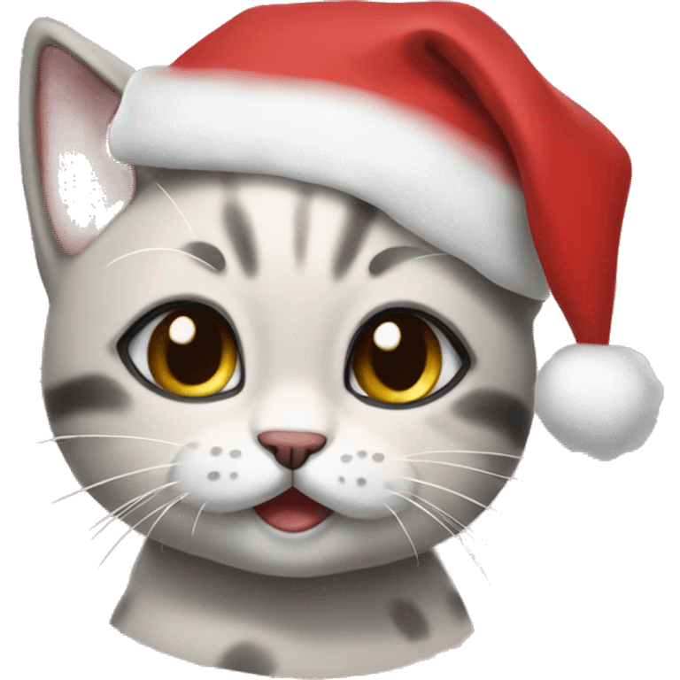 Hello kittie Christmas  emoji