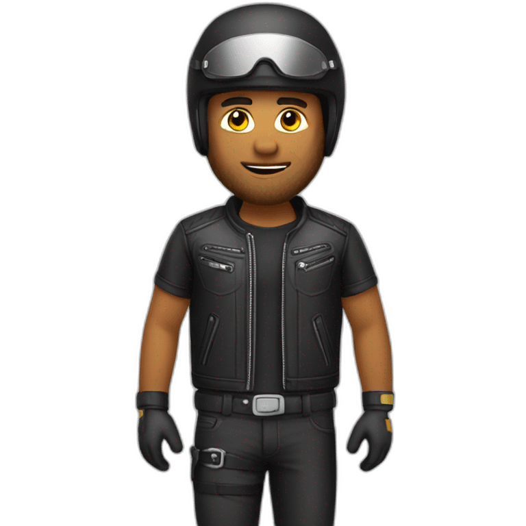 Biker emoji