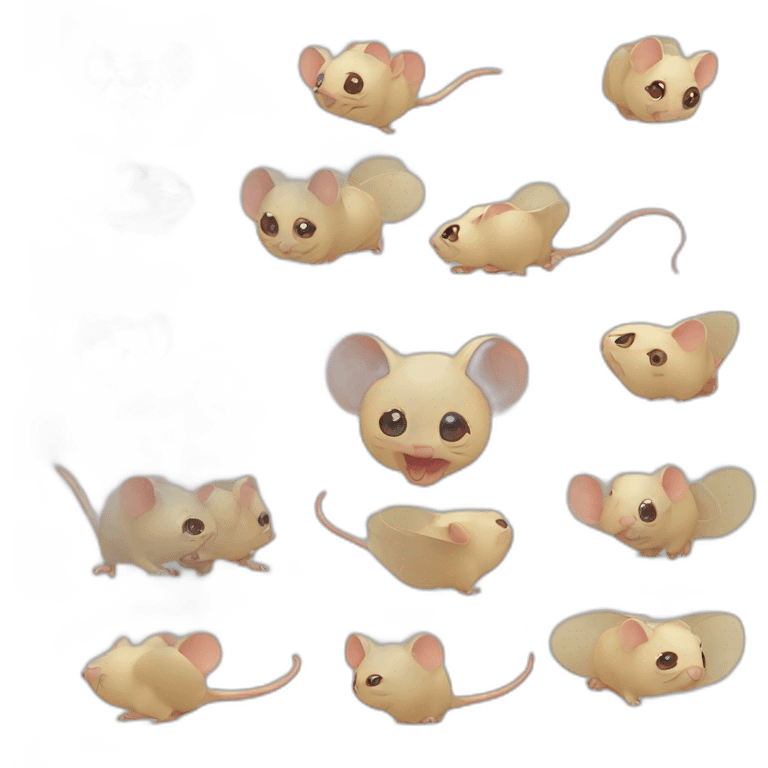 a bunch of mouses discus emoji