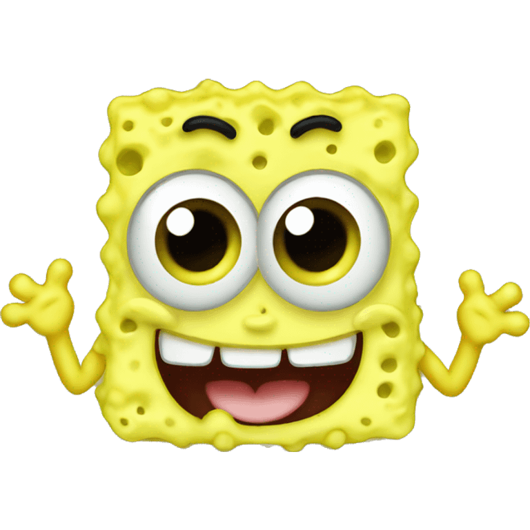 cute baby sponge bob emoji